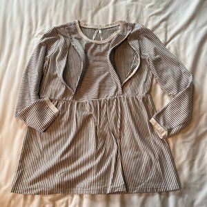 Seraphine Striped Nursing Sweater